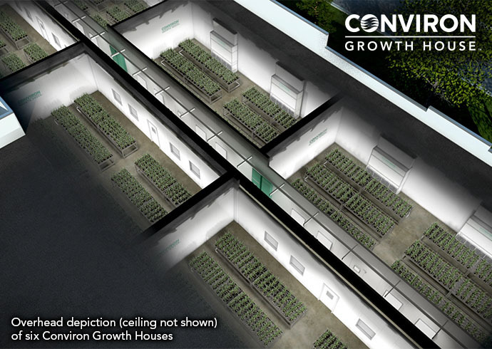 Conviron Growth House™ Overhead Image