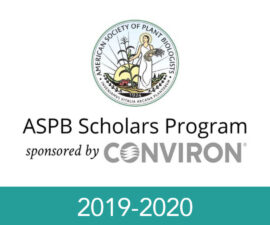 Conviron ASPB Scholars Program2019 2020 Press Release Thumbnail