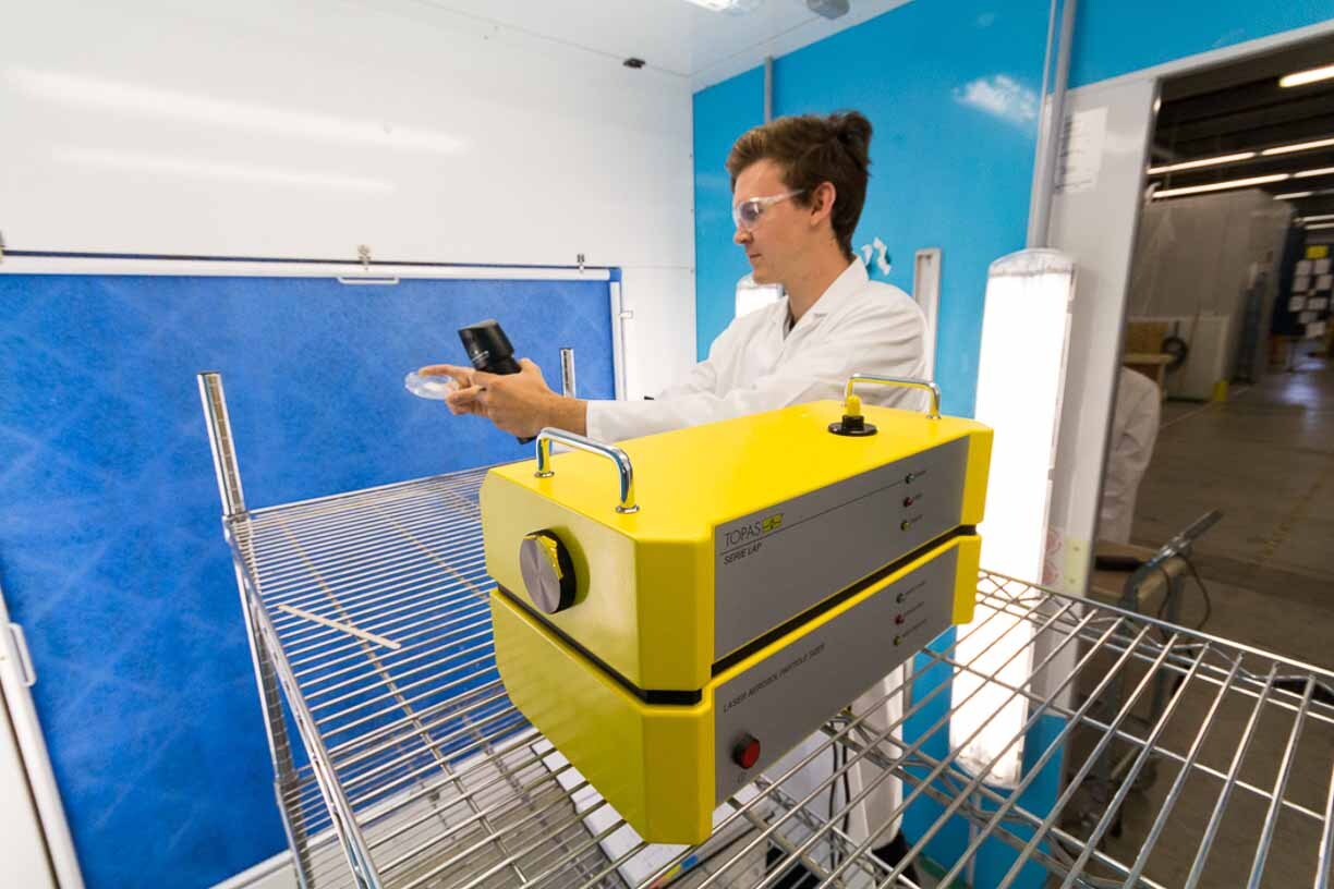 Filtration Testing Plant Growth Room